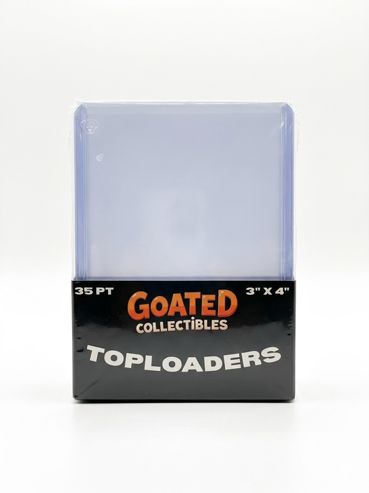 25 Count Standard Top Loaders 3”x4”