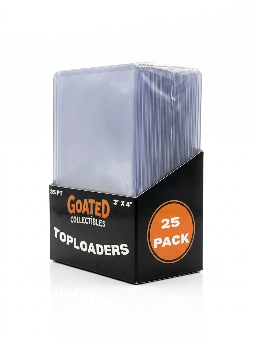 25 Count Standard Top Loaders 3”x4”