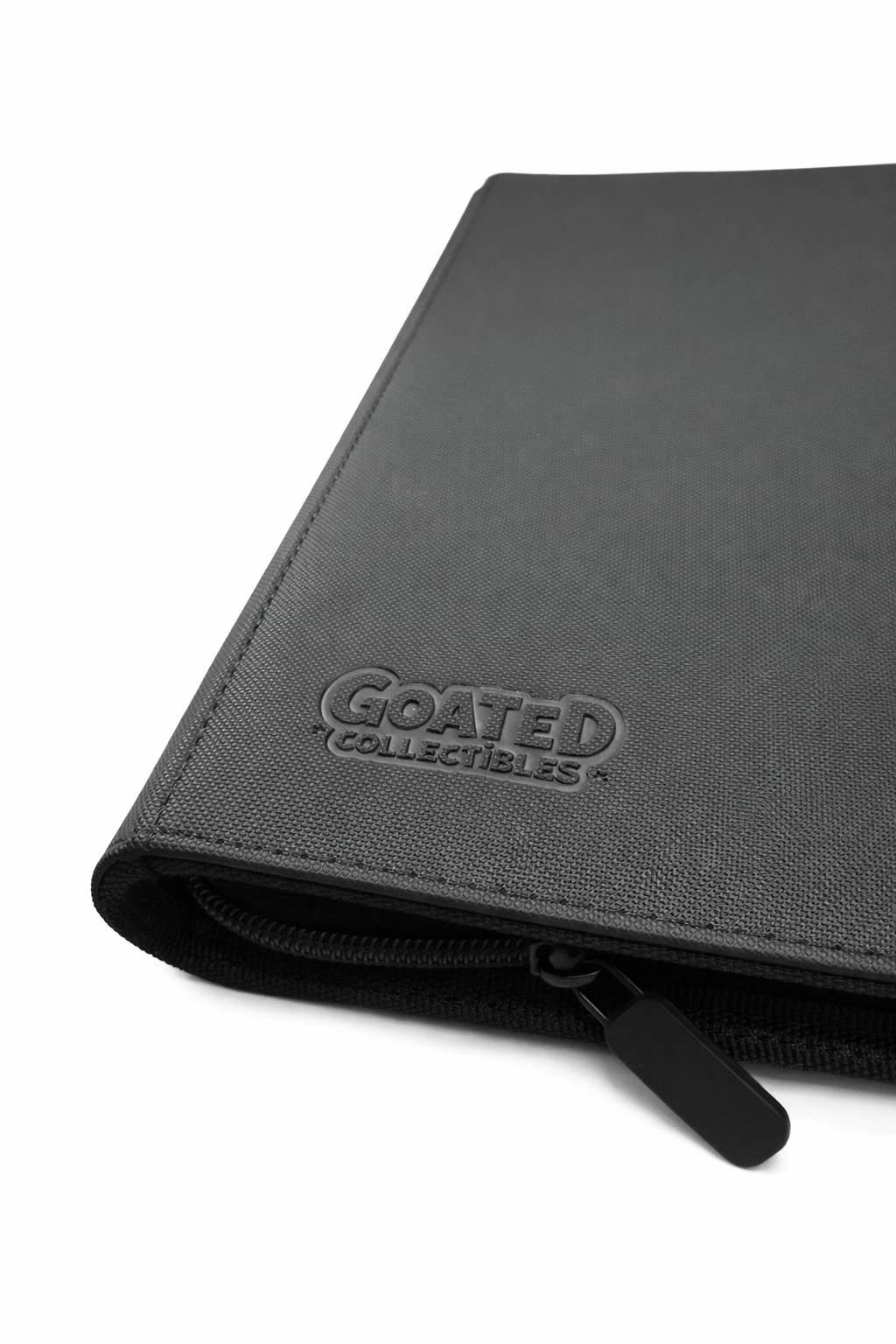 9 Pocket Zipper Binder - Black