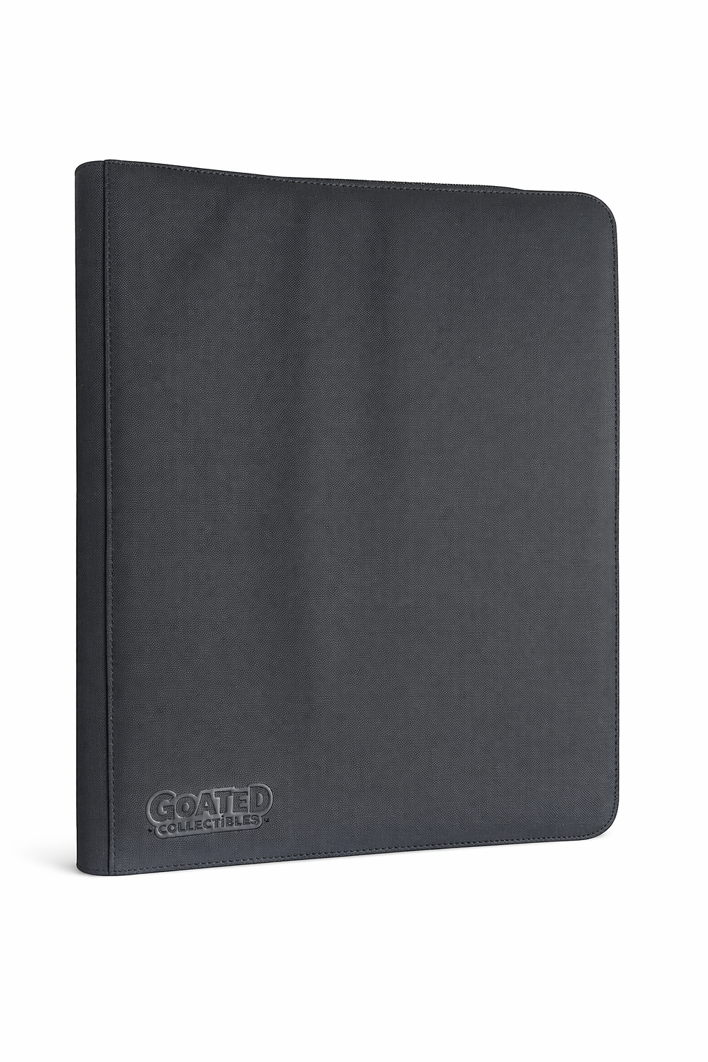 9 Pocket Top Loader Zipper Binder - Black